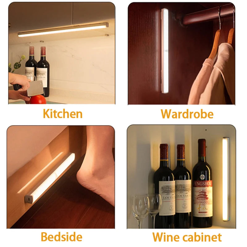 Rechargeable LED Motion Sensor Light – Wireless & Magnetic