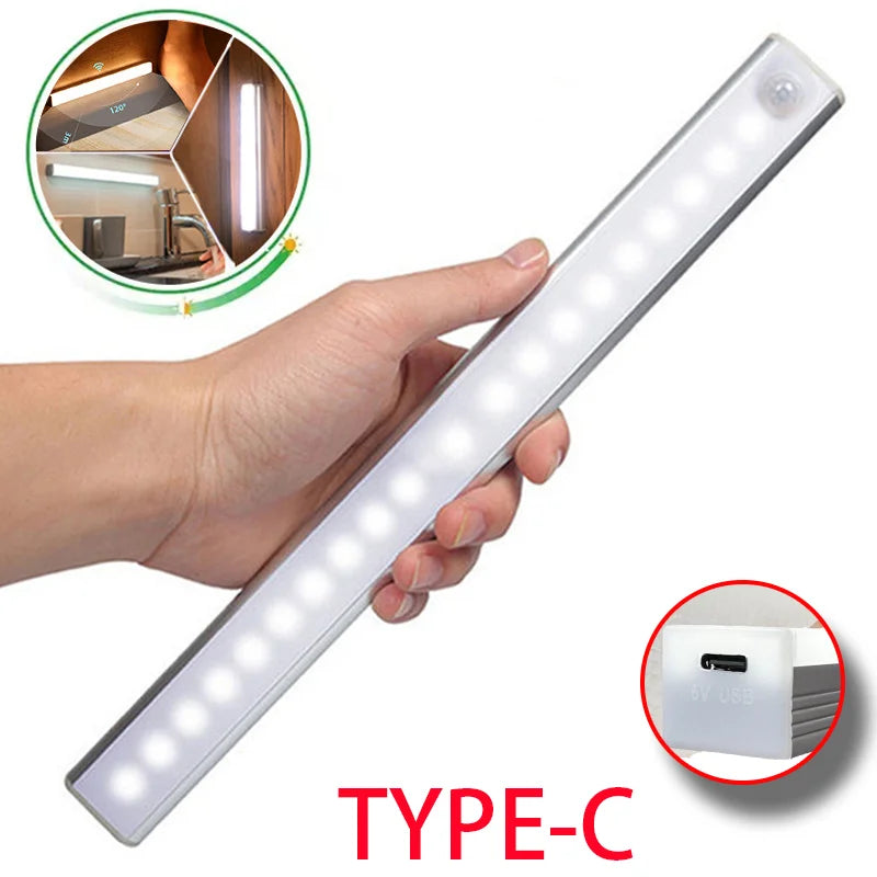 Rechargeable LED Motion Sensor Light – Wireless & Magnetic